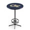 Holland Bar Stool Co 42" Black Georgia Tech Pub Table L216B4228GATech - alternate 1